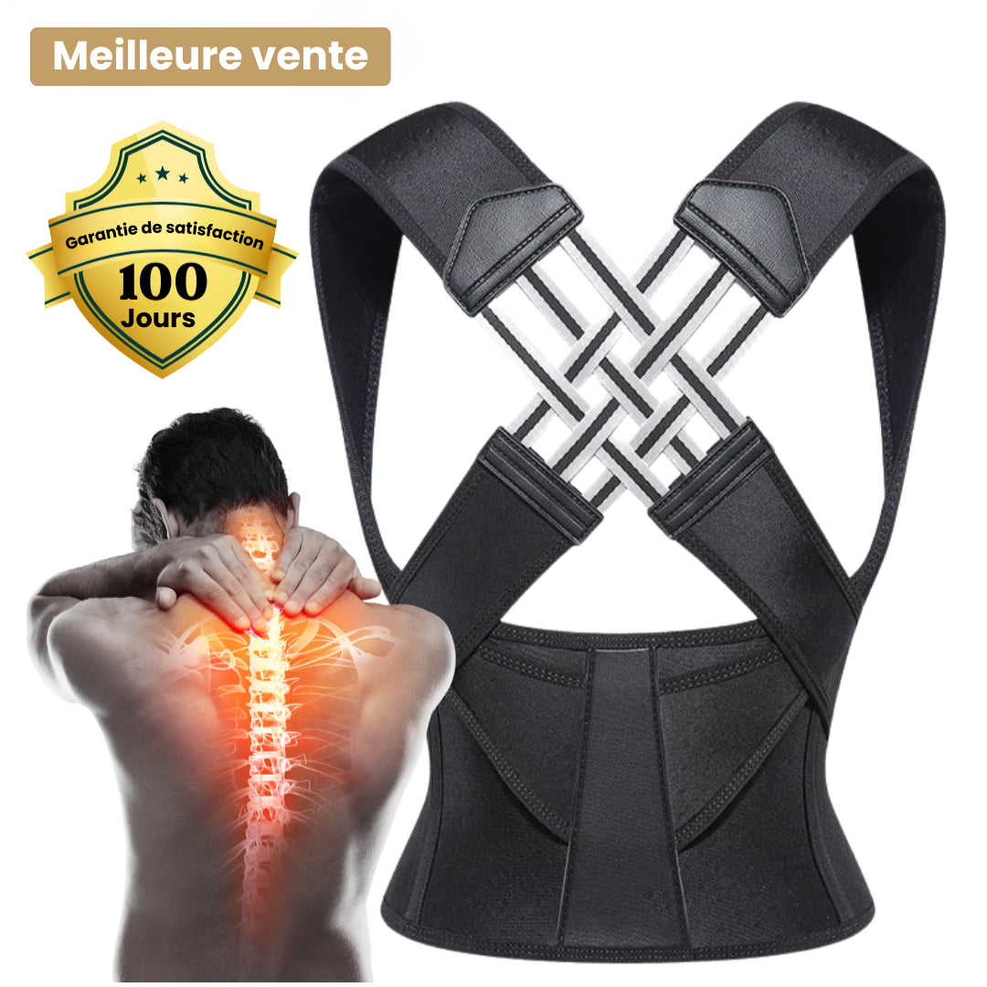 Ceinture Bruvella™ – Soulage les douleurs dorsales et améliore la posture
