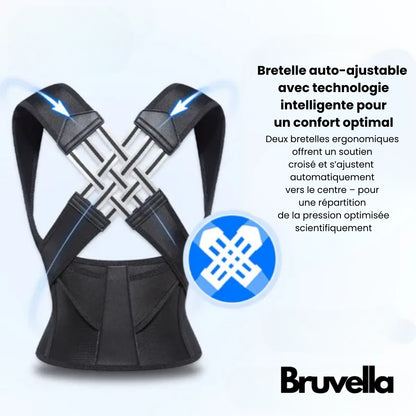 Ceinture Bruvella™ – Soulage les douleurs dorsales et améliore la posture