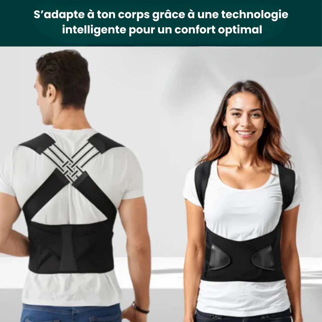 Ceinture Bruvella™ – Soulage les douleurs dorsales et améliore la posture