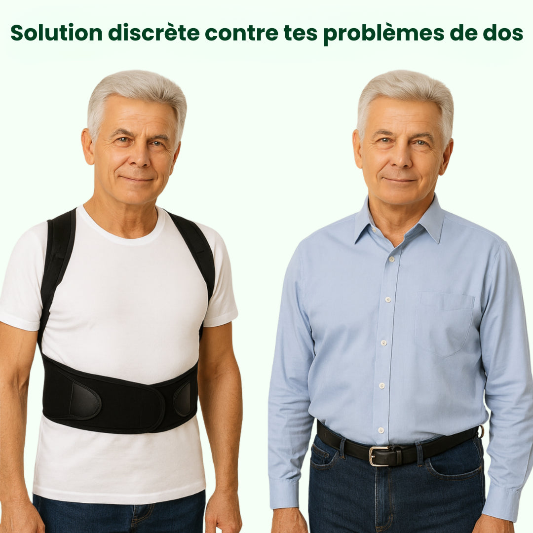 Ceinture Bruvella™ – Soulage les douleurs dorsales et améliore la posture