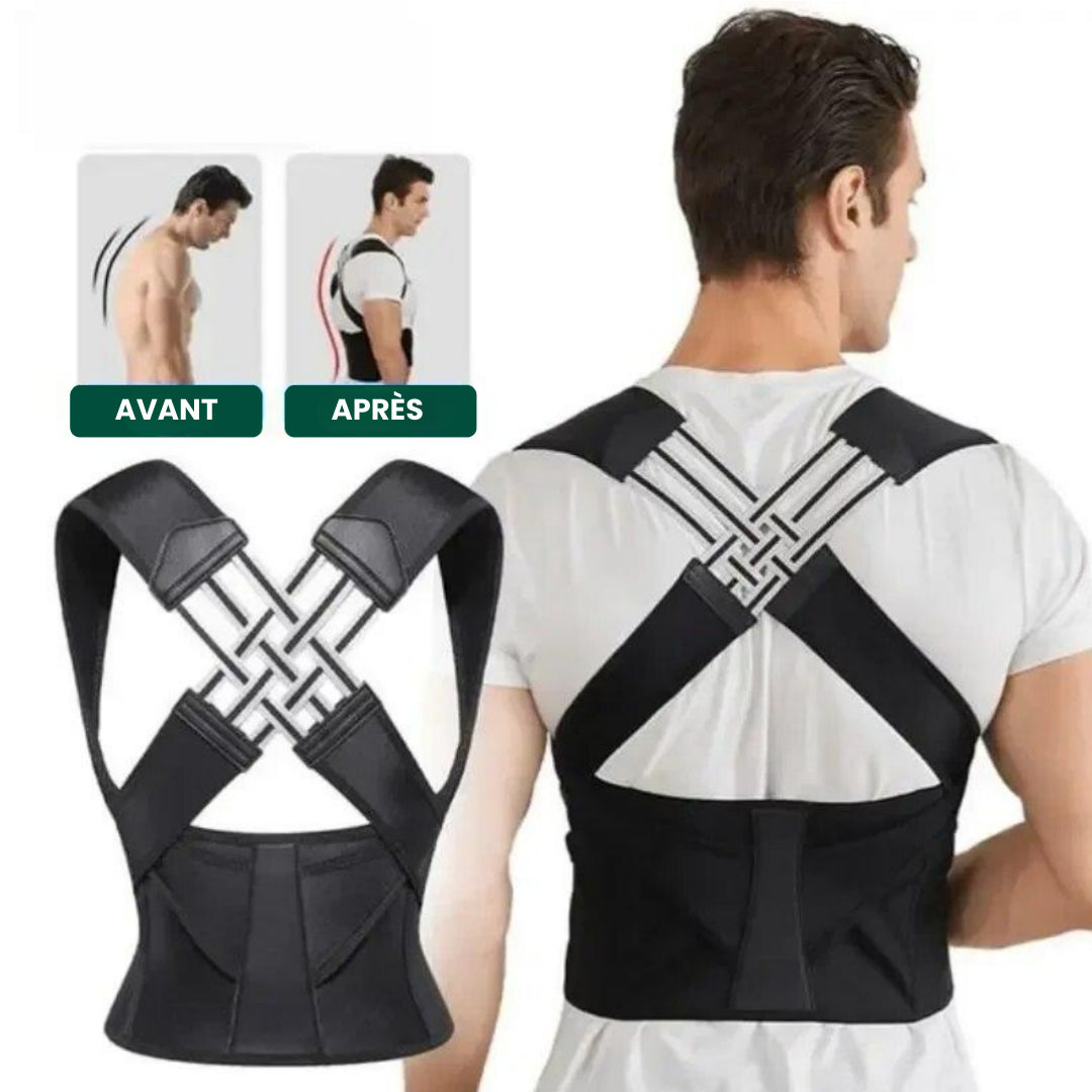 Ceinture Bruvella™ – Soulage les douleurs dorsales et améliore la posture