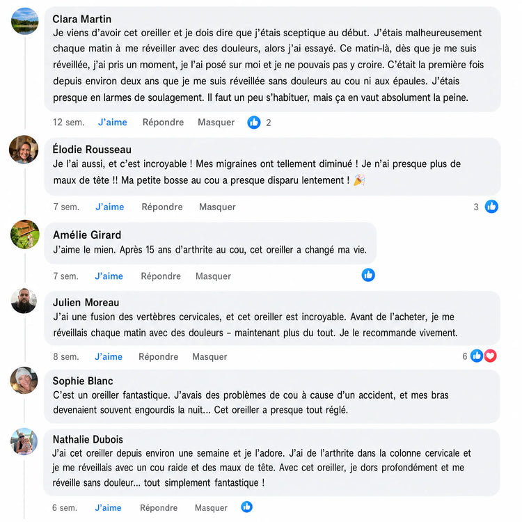 Avis clients Yveria